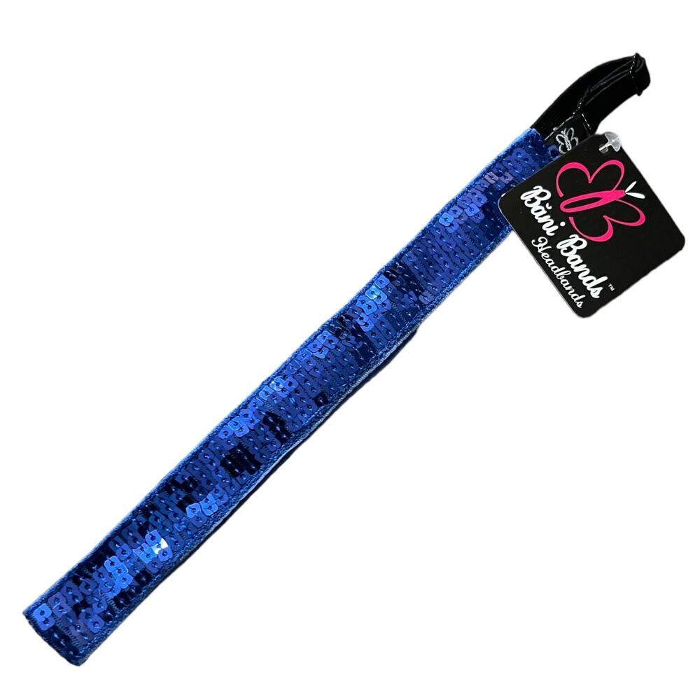 Bani Bands Blue Elastic Adjustable Headband